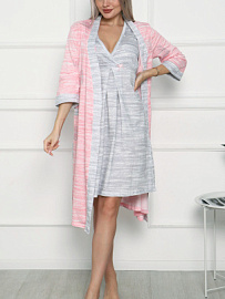 Комплект Женский Халат + Сорочка