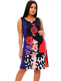 Туника Девушка Цветы